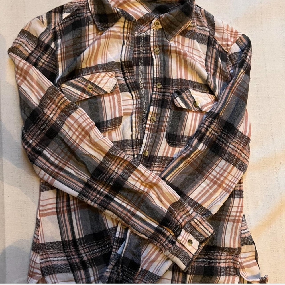 Kids Plaid Shirt - Multicolor